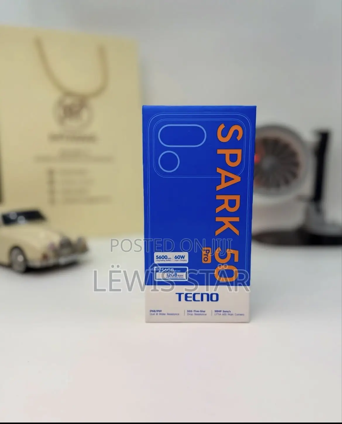 New Tecno Spark 50 Pro 256 GB Black