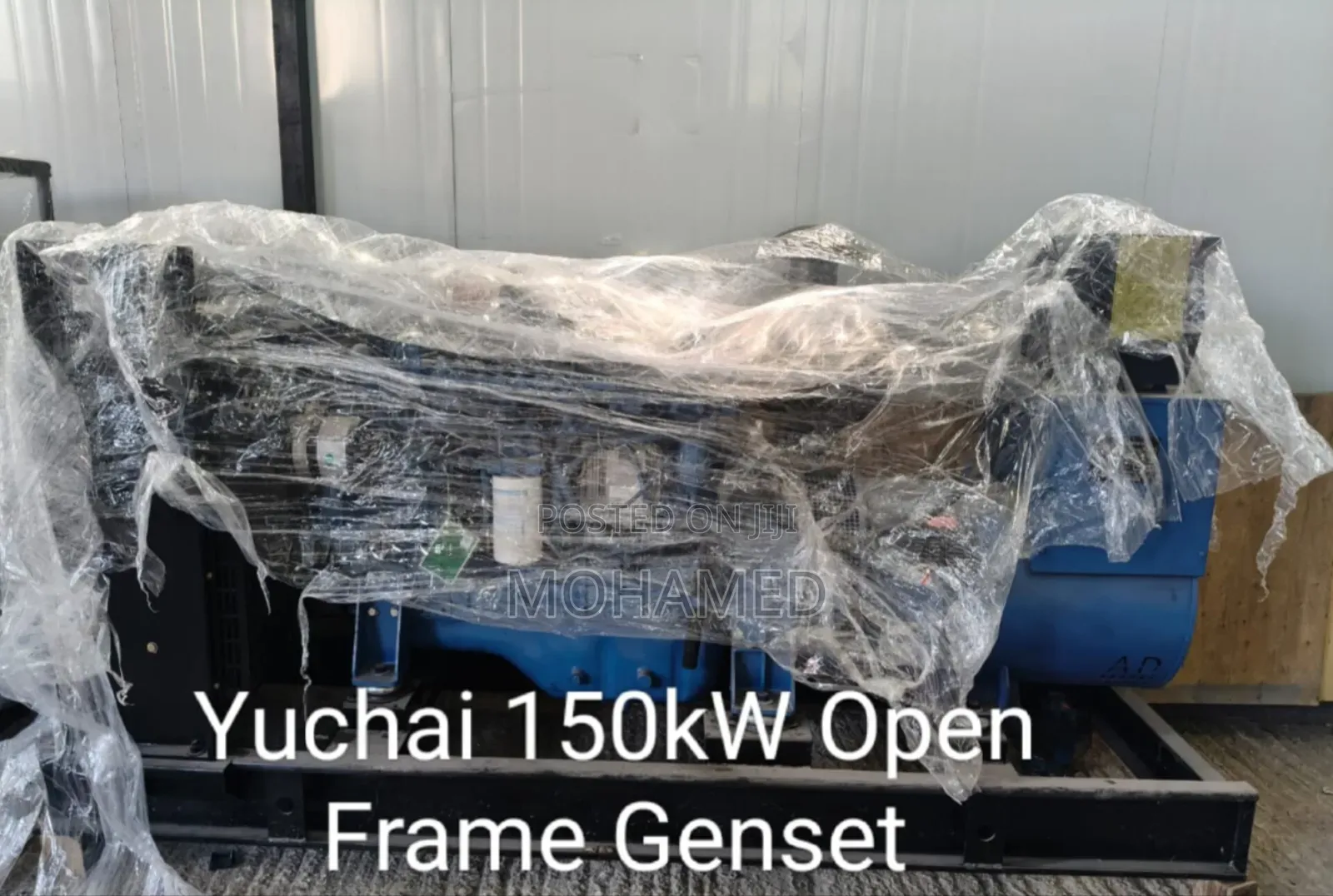 Yuchai 150kw Open Frame Genset 
 Generator Yenye Nguvu