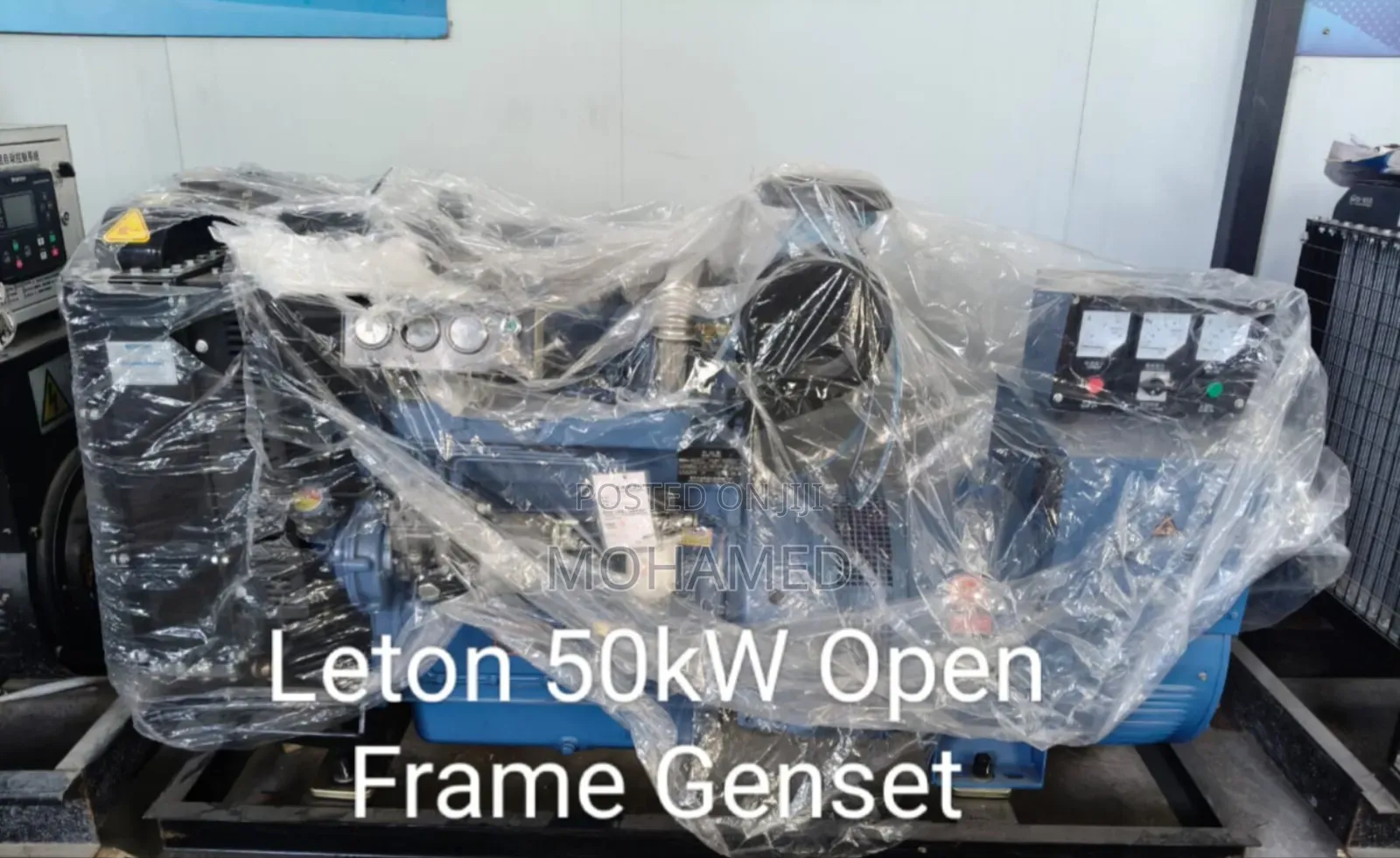  Leton 50kw Open Frame Genset 