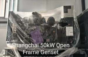  Shangchai 50kw Open Frame Generator