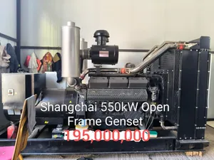  Shangchai 550kw Open Frame Generator 