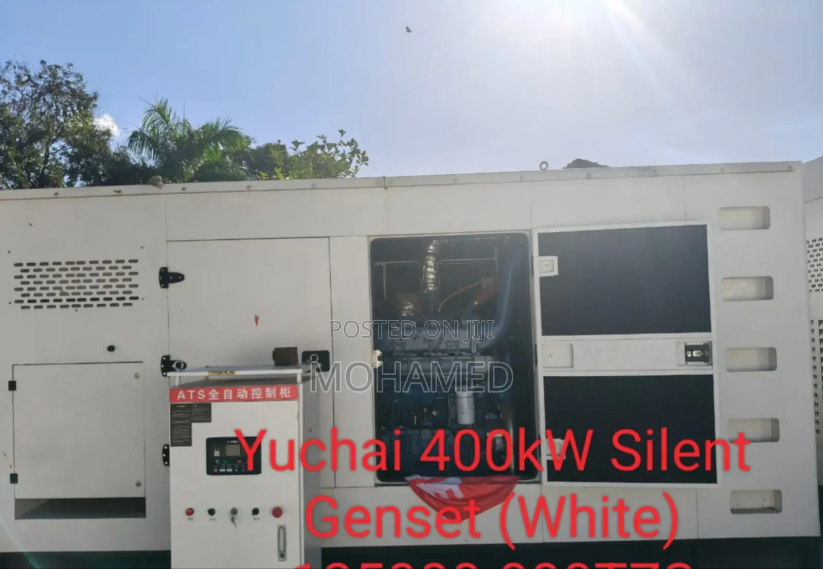  Shangchai 550kw Open Frame Generator 