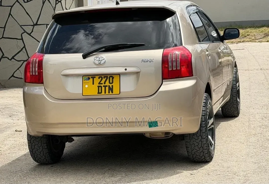 Toyota Corolla RunX 2006 Gold