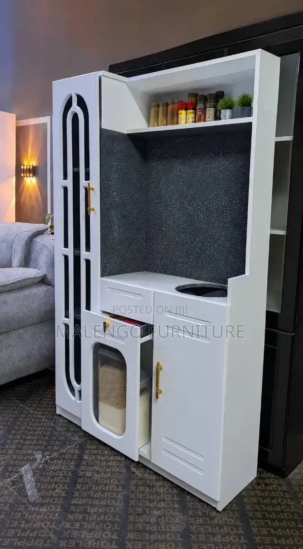 Kitchen Cabinet Kabati Ya Vyombo Na Jiko