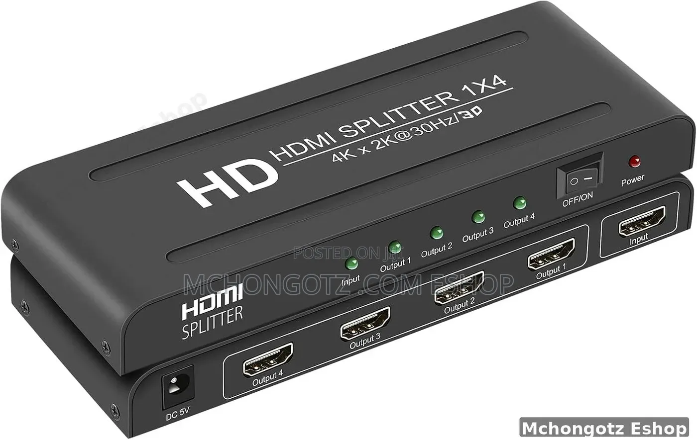 HDMI 1x4 Splitter (1 Input to 4 Output)