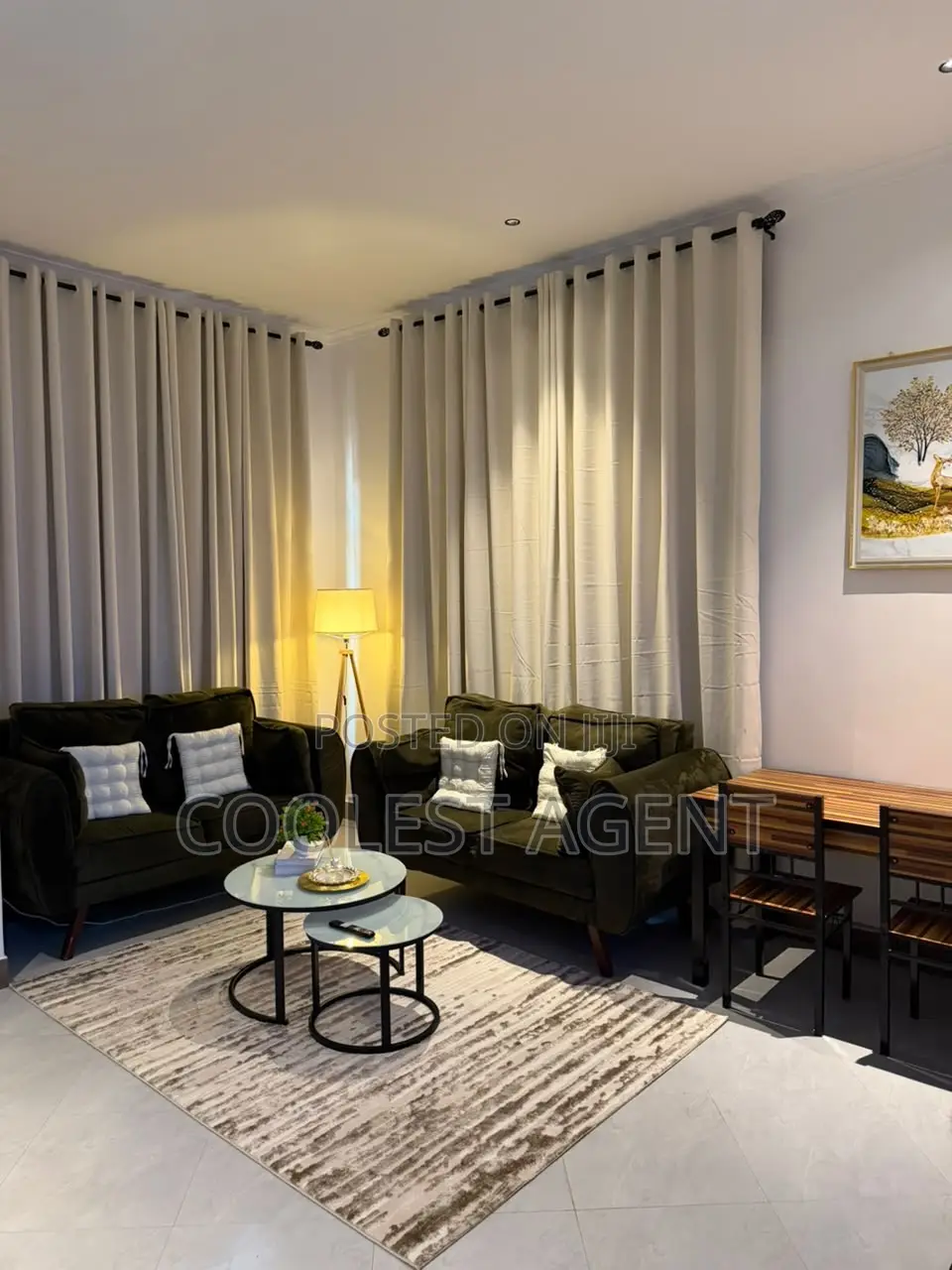 Furnished 1bdrm Apartment in Coolest Estate, Kinondoni for rent