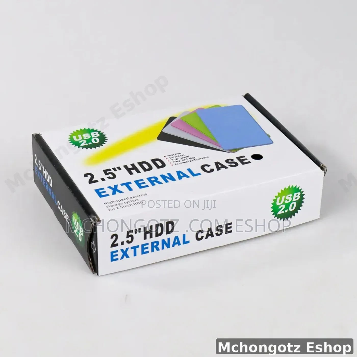 External Case 2.5" Inch USB 2.0 SATA HDD/SSD External Enclosure Case