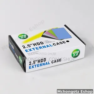 External Case 2.5" Inch USB 2.0 SATA HDD/SSD External Enclosure Case