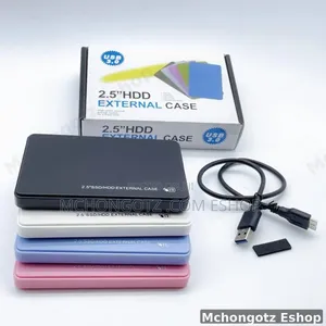 External Case 2.5" Inch USB 2.0 SATA HDD/SSD External Enclosure Case
