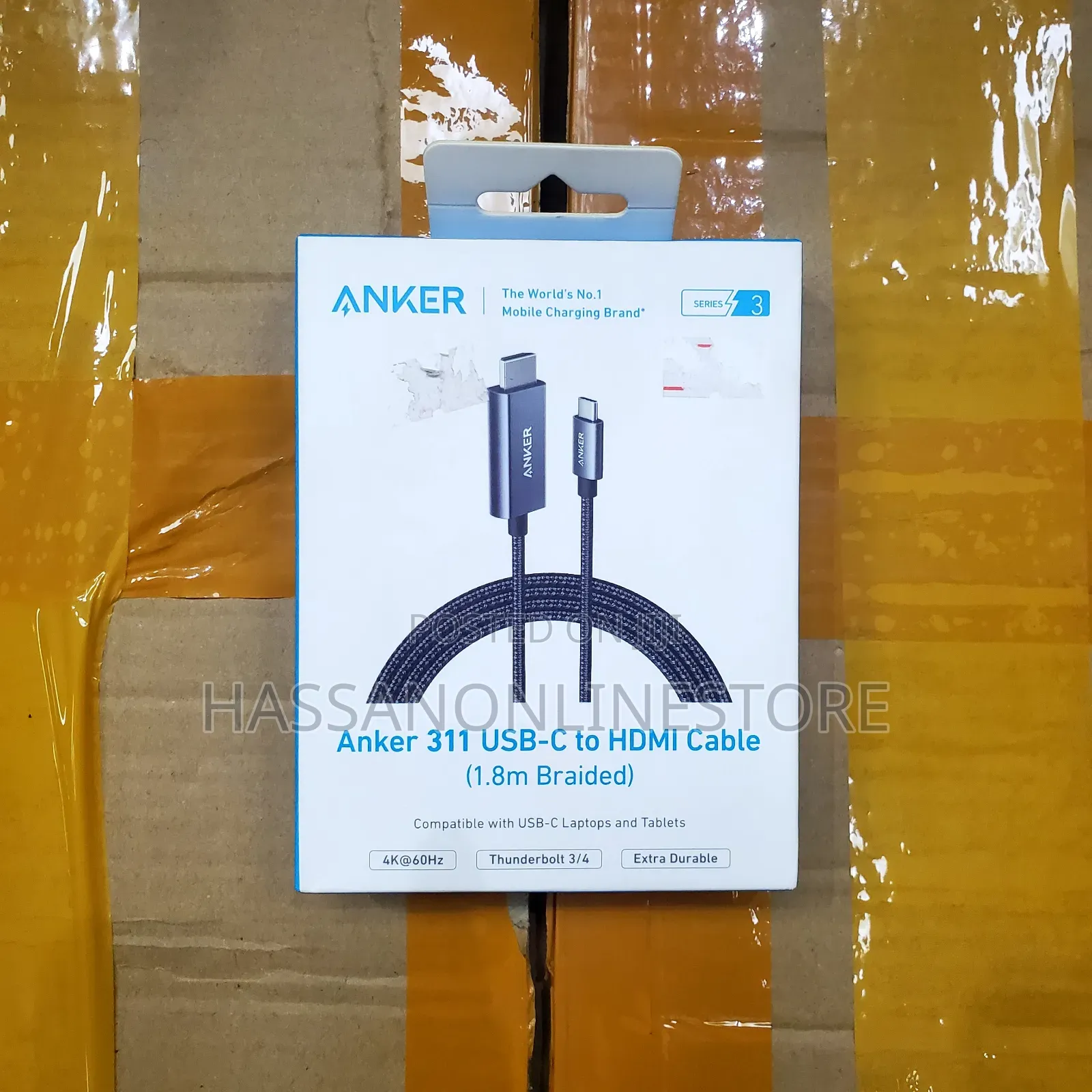 Anker USB C to HDMI Cable (1.8m, /60Hz , Braided)