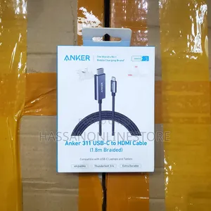 Anker USB C to HDMI Cable (1.8m, /60Hz , Braided)