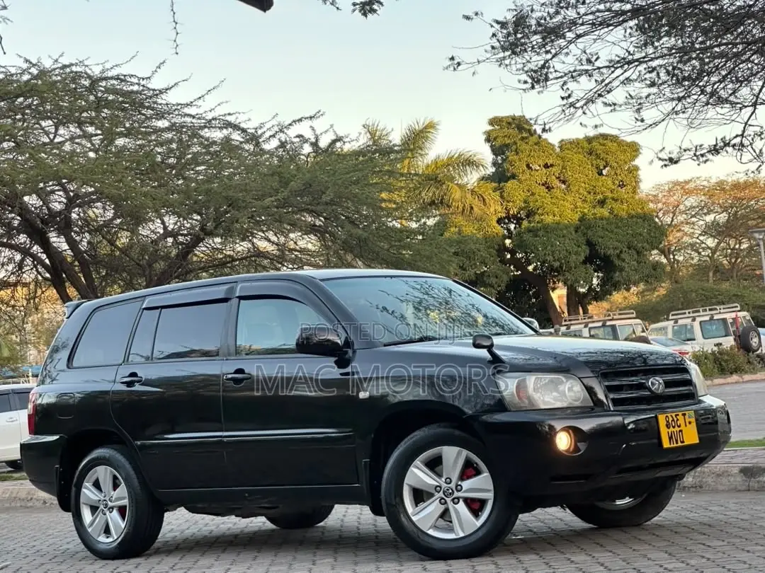 Toyota Kluger 2006 Black