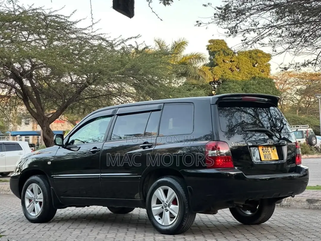 Toyota Kluger 2006 Black