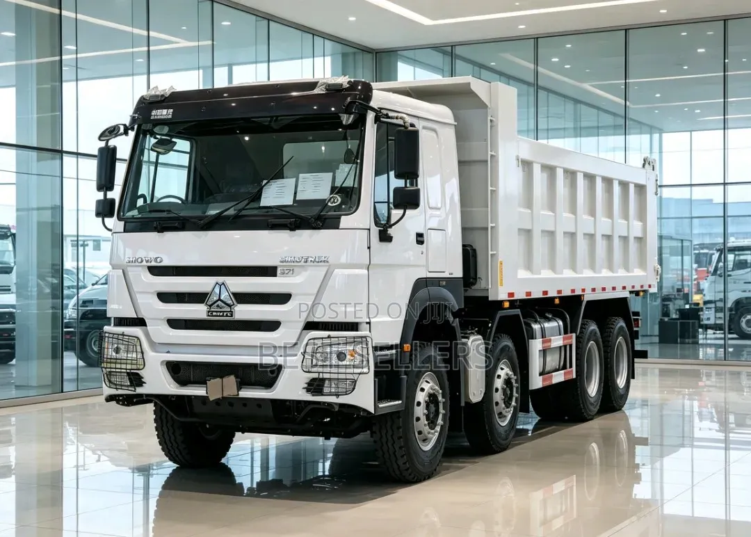 Howo Dump Track 371hp 2024 White