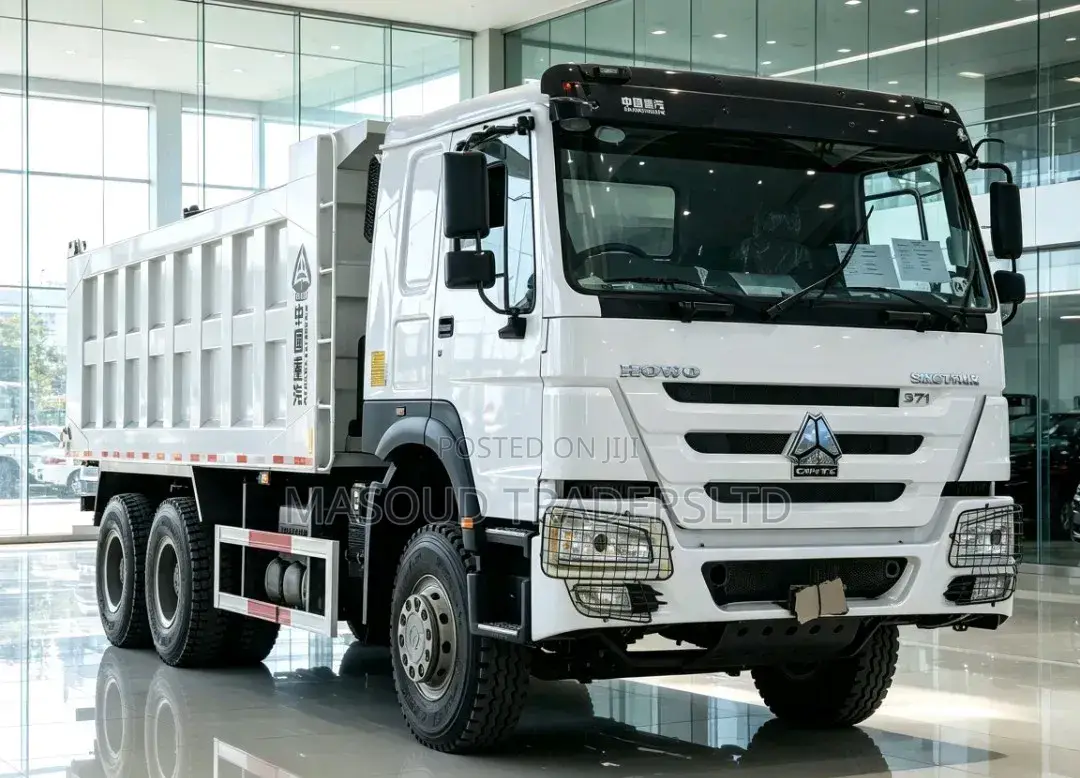 Howo Dump Track 371hp 2024 White
