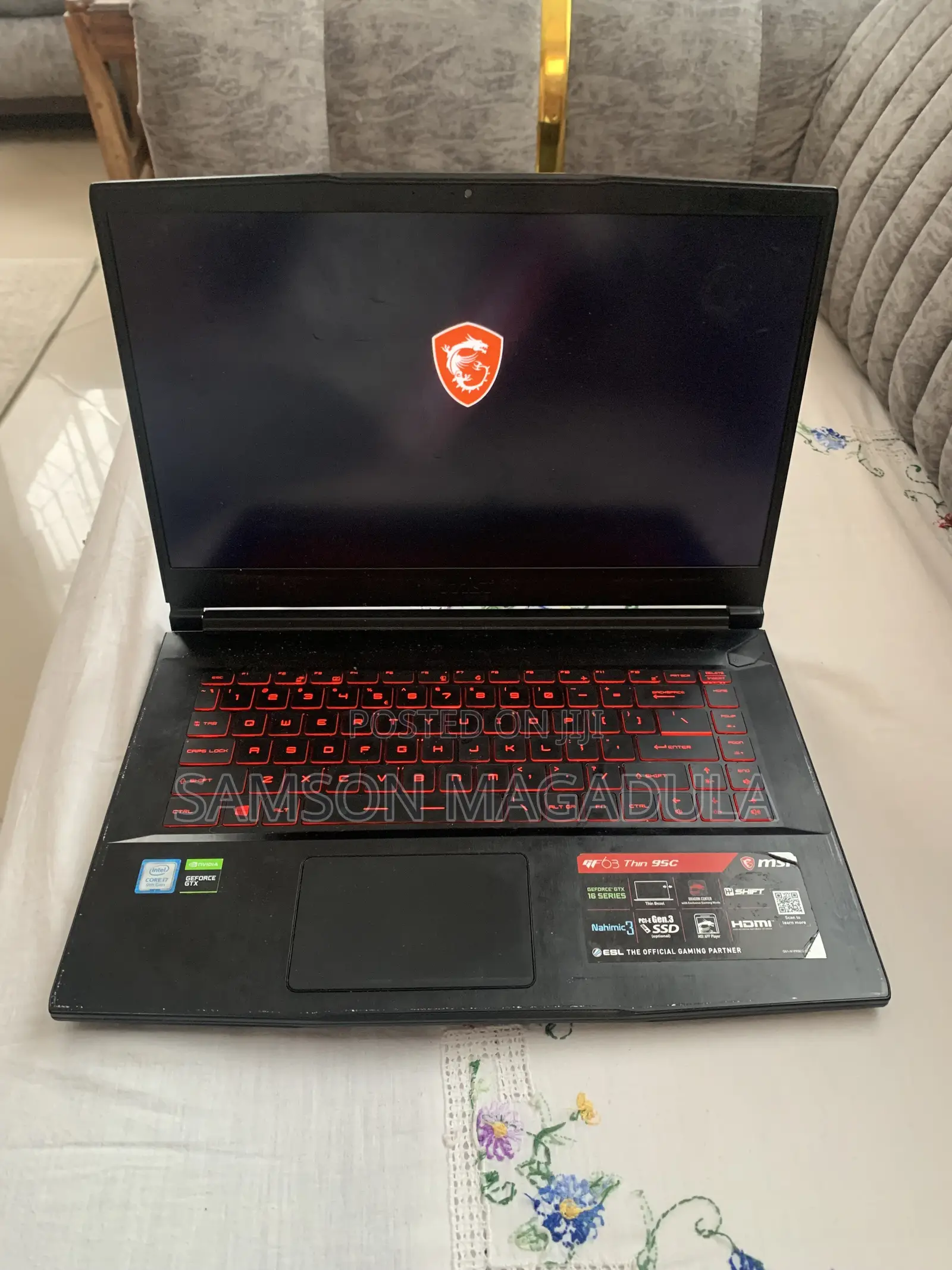 Laptop MSI GT740 16GB Intel Core i7 SSD 1T