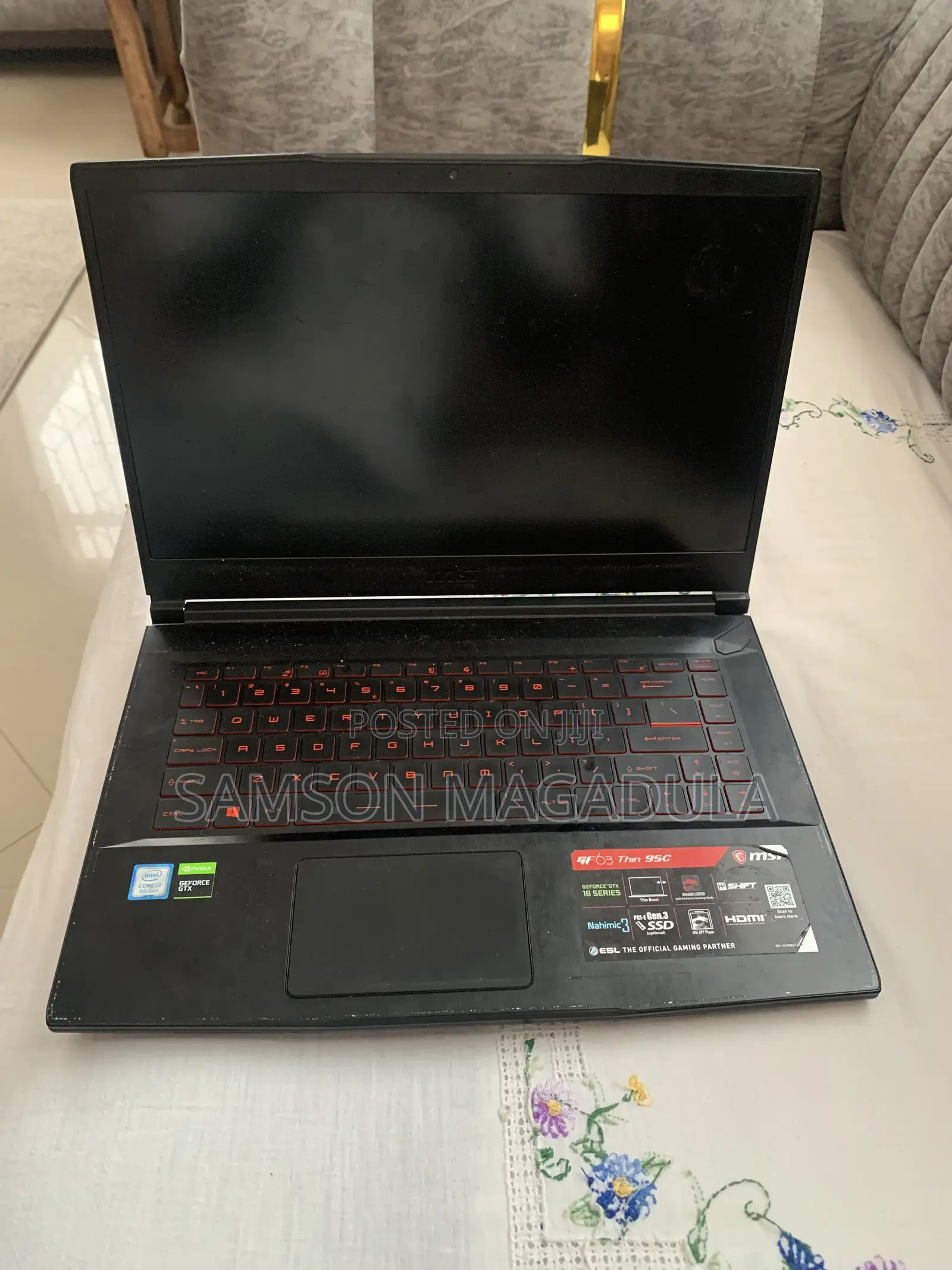 Laptop MSI GT740 16GB Intel Core i7 SSD 1T