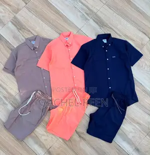Short Linens Two Piece Available