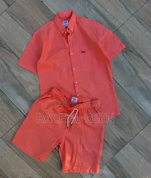 Short Linens Two Piece Available