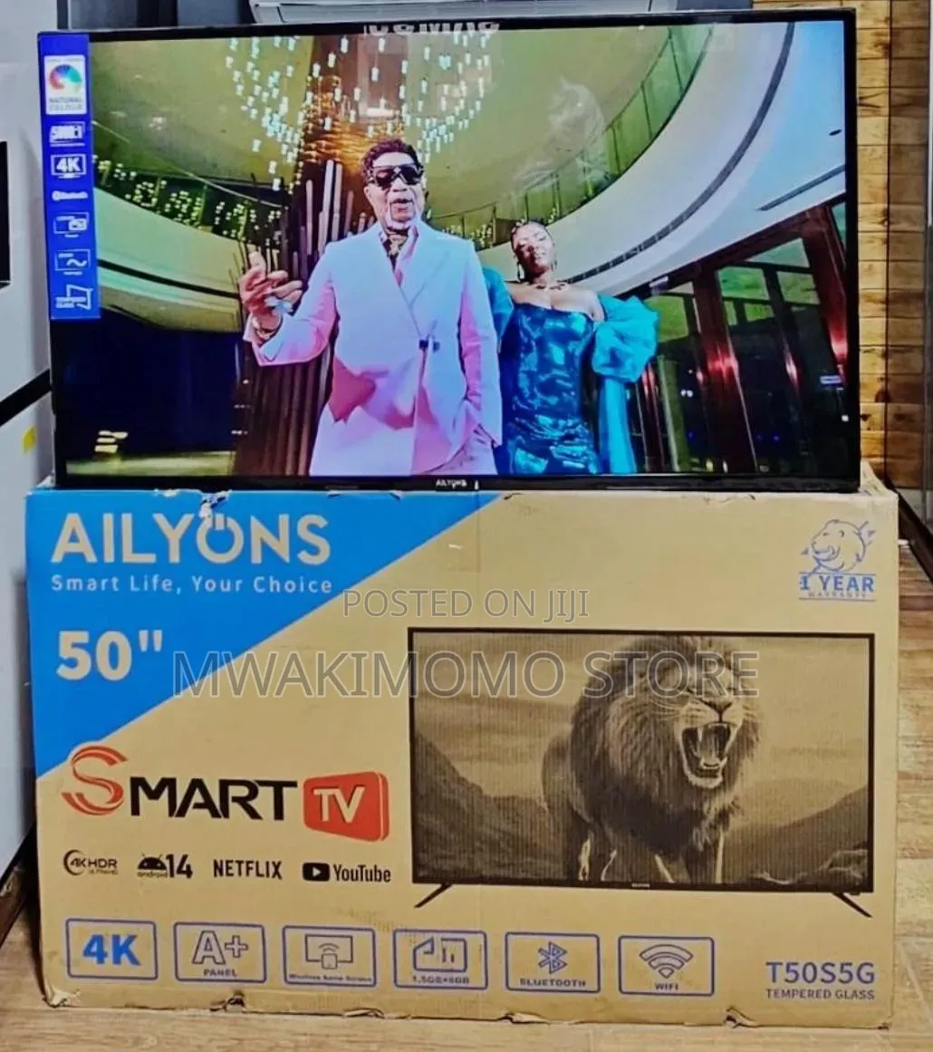 Ailyons 50" Smart TV (Model: T50S5G)