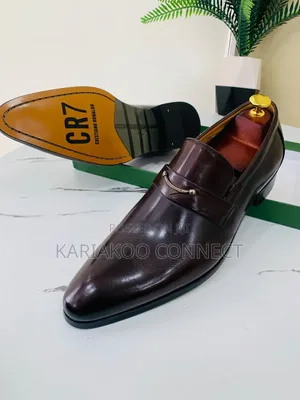 Coffee CR7 Elegant Shoes