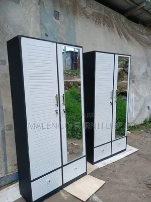 Kabati Mila Miwili Black and White