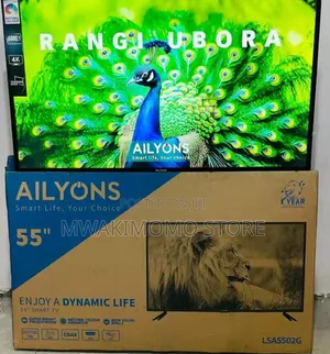 Ailyons 55-Inch Smart Frameless TV (Model LSA5502G)