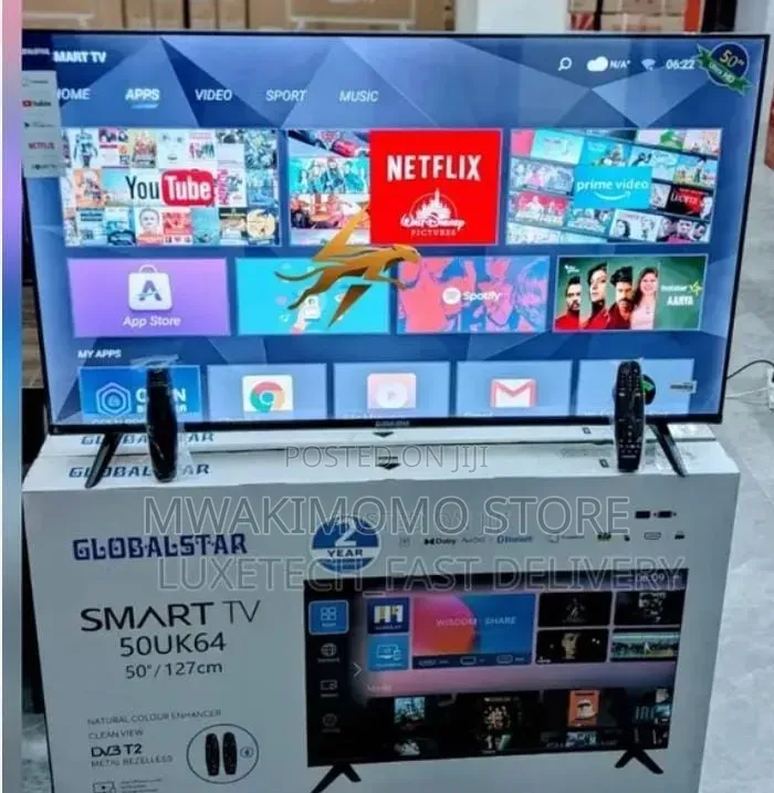 Global Star Smart TV 50-Inch (Model 50UK64)