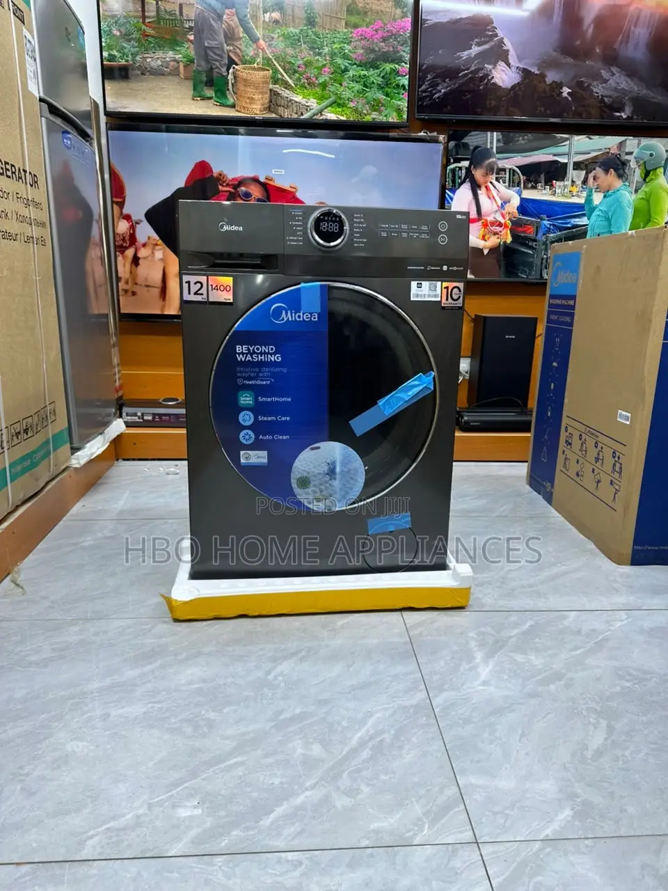 MIDEA Front Load Wash/Spin Machine