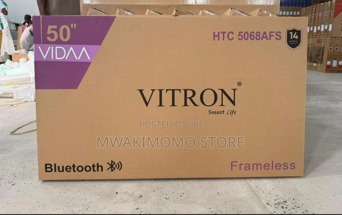 Vitron 50-Inch Smart TV Frameless (Model HTC 5068AFS)