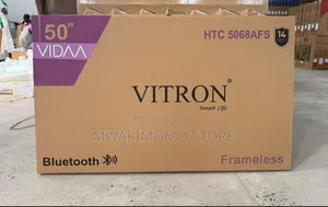 Vitron 50-Inch Smart TV Frameless (Model HTC 5068AFS)
