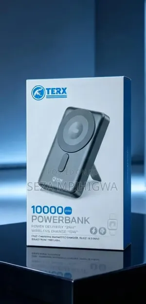 Magnetic Wireless Power Bank 
TERX Compaign
MAh 10000