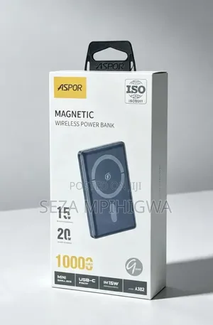 ASPOR Magnetic Wireless Power Bank