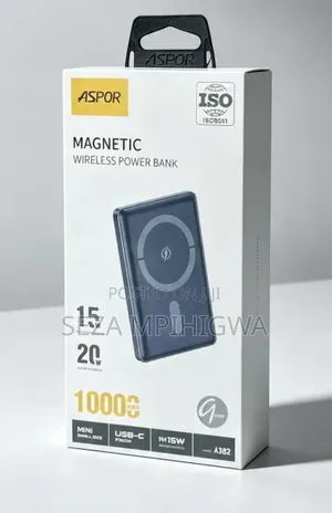 ASPOR Magnetic Wireless Power Bank