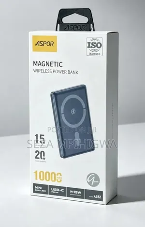 ASPOR Magnetic Wireless Power Bank