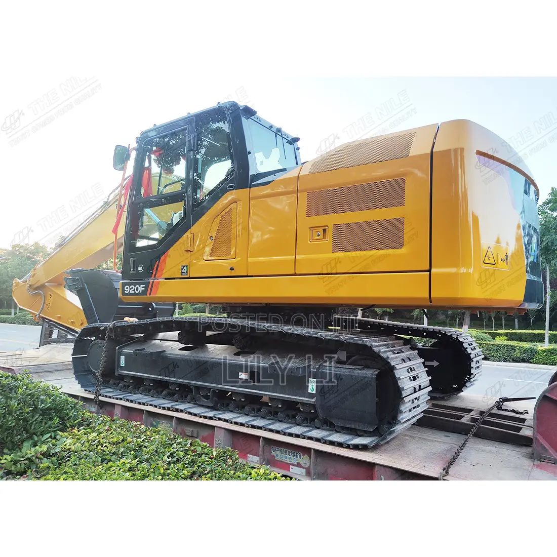 920F Crawler Excavator 10.5r/Min Swing Speed 47kPa Ground Pressure