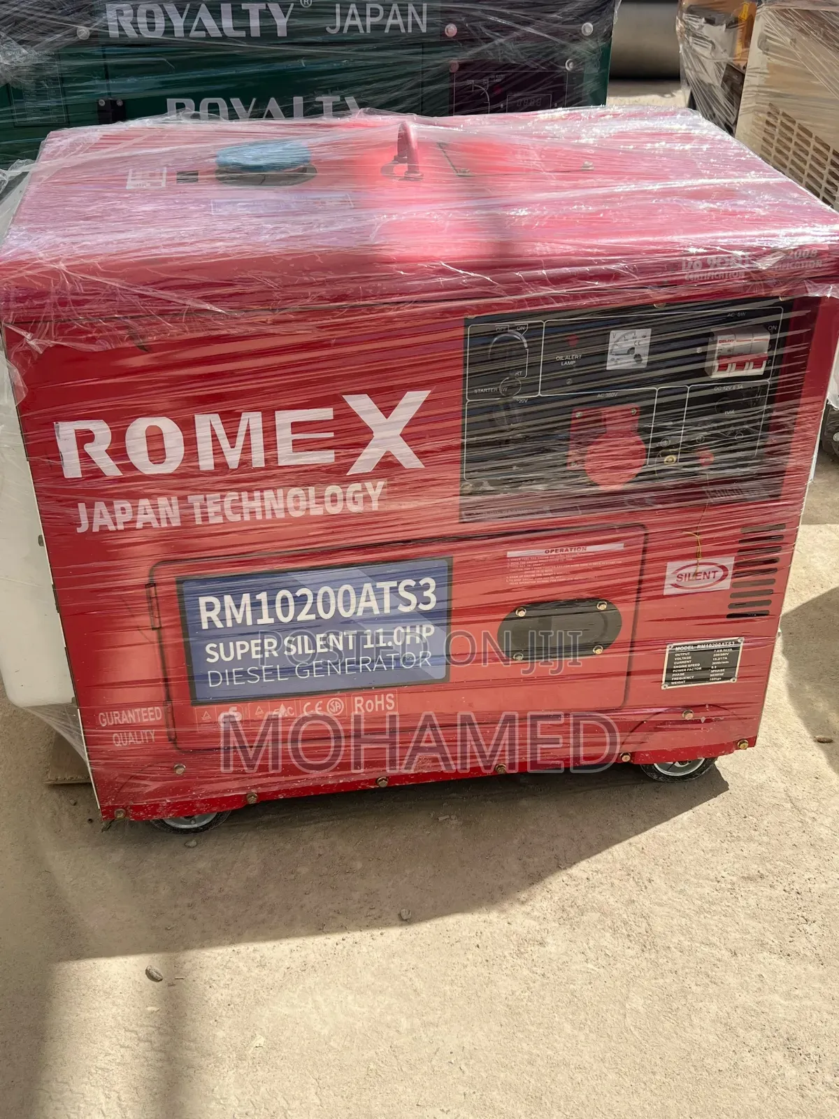  Romex Rm10200ats3 — Diesel Generator 