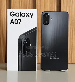 New Samsung Galaxy A07 128 GB Black