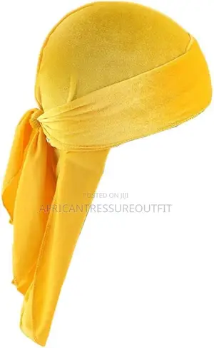 Silk Durag With Smooth Fabric Finish Collection Available
