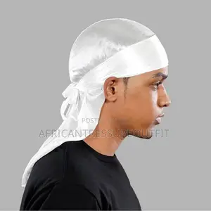 Silk Durag With Smooth Fabric Finish Collection Available