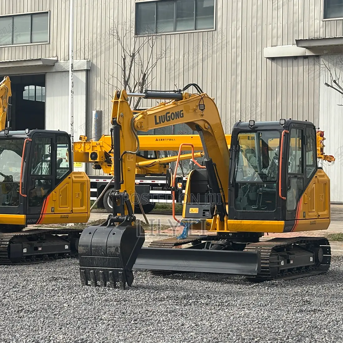 9075F Excavator 7.5 Ton 36.8kW 0.32m3 Bucket Strong Digging