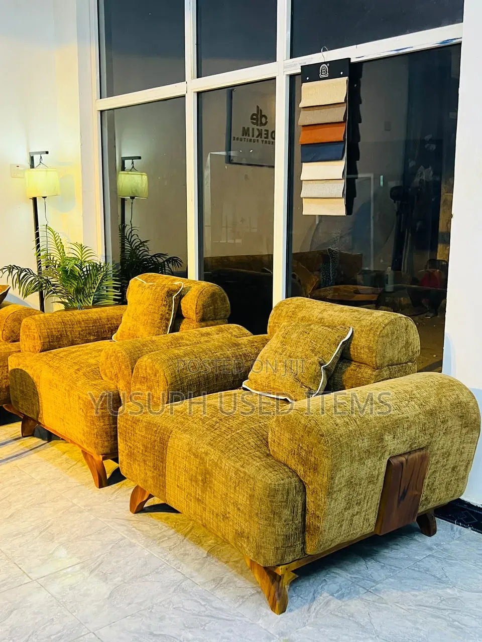 Sofa Set 3:2:1:1 Spring Plus Fibers