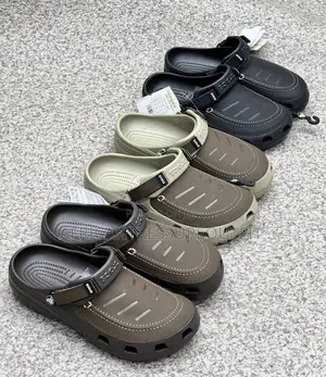 Crocs Yukon Vista Clogs With Faux Leather Accent