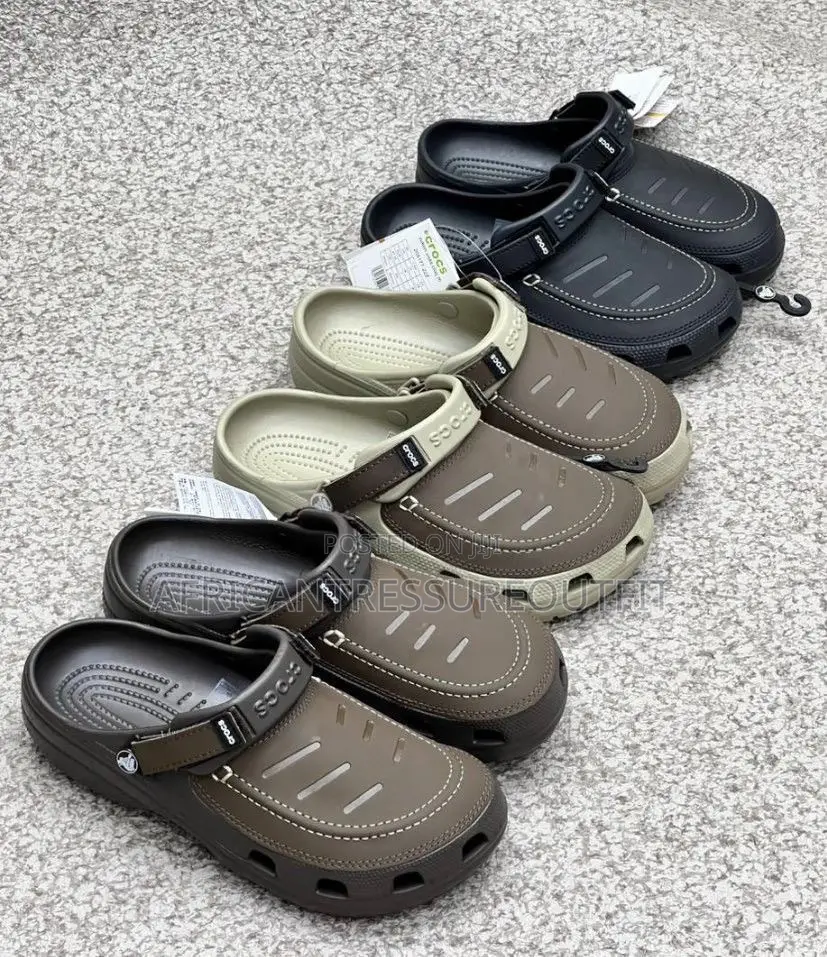 Crocs Yukon Vista Clogs With Faux Leather Accent