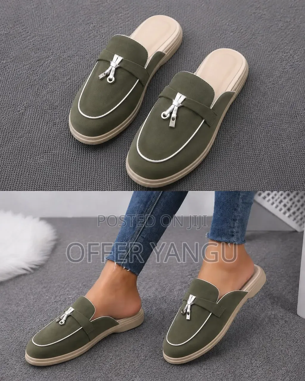 Mules Loafers Suede