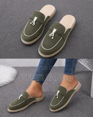 Mules Loafers Suede