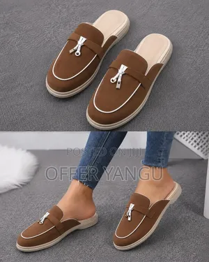 Mules Loafers Suede