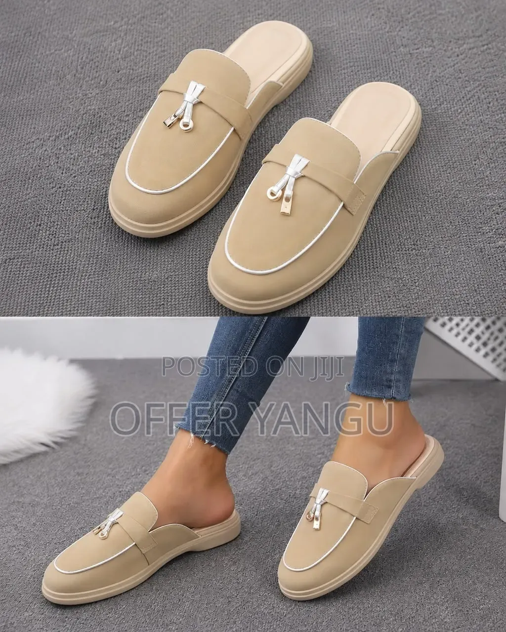 Mules Loafers Suede