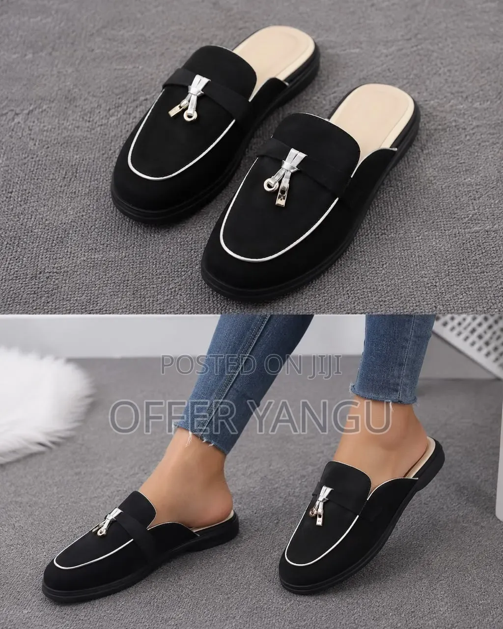 Mules Loafers Suede