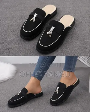 Mules Loafers Suede